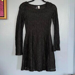 🖤 BLACK H&M DRESS | SIZE US 6 WOMEN’S, WITCHY VIBES 🖤